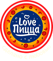 Логотип компании Love Пицца