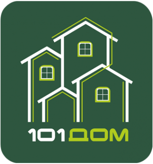 Логотип компании 101 ДОМ